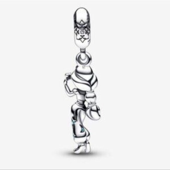 Authentic Pandora Disney Aladdin Princess Jasmine Dangle Charm - Picture 2 of 4
